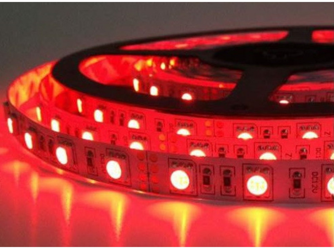 Світлодіодна стрічка CR 12V 3528-60 IP33 RED 4Lm
