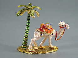 Шкатулка Емаль Верблюд / Шкатулка Емаль Верблюд 8x8x4 см