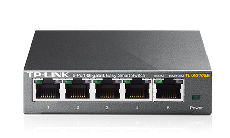 Комутатор TP-Link TL-SG105E (5хGE, easysmart)