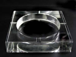 Попільничка кришталева.Квадрат(ціна знижена, брак- подряпини, сколи) / Попільничка кришталева.Квадрат(ціна знижена, брак-