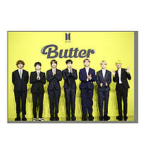 Постер плакат BTS Bangtan Boys Butter 42х29 см А3 (poster_0416)