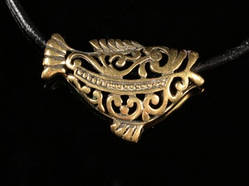 Амулет Риба Брадні - сила Інтуїції / Амулет Риба Брадні - сила Інтуїції 2x2 см