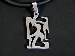 Кулон Серця / Кулон Серця 3x2 см