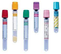 Пластиковые пробирки BD Vacutainer® с гепарином лития с зеленой крышкой BD Hemogard , 2мл, 13x75мм, бумажная