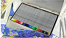 Канц Олівці 36 кольорів МАРКО 7100-36TN "Raffine" метал. коробка  , фото 2
