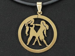 Кулон Близнюки (22.05-21.06) / Кулон Близнюки (22.05-21.06) 3x3 см