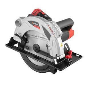 Пила дискова INTERTOOL WT-0623, 2000 Вт, 5000 об/хв, глибина розпилу 85-56 мм, диск 235*30 мм, лазер