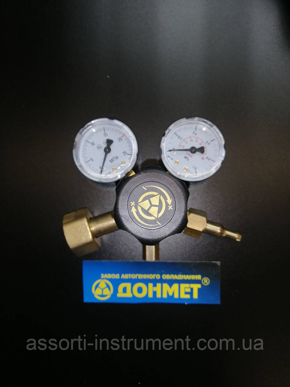 Редуктор балонний аргоновий АР-40-2ДМ 9/6 ДОМАЄ (регулятор витрати Ar)