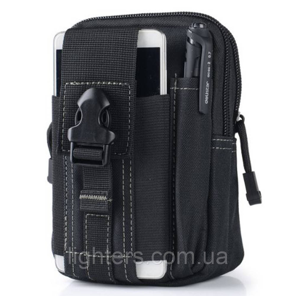 Тактична армійська сумка чорна Cahil LG-467, фото 1
