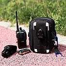 Тактична армійська сумка чорна Cahil LG-467, фото 2