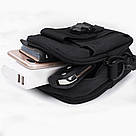 Тактична армійська сумка чорна Cahil LG-467, фото 3