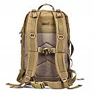Армійський рюкзак тактичний пісочний Tosh 50465, фото 2
