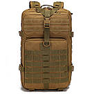 Армійський рюкзак тактичний пісочний Tosh 50465, фото 5