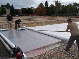 Проникний бетон підготовка до заливки