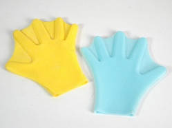 Рукавичка для плавання Жаба Дитяча Кольори в асортименті / Рукавичка для плавання Жаба Дитяча Кольори в асортименті 16x15x1 см