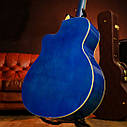 Гітара акустична Caravan Music HS-4020 BL (перламутрова окантовка), фото 5