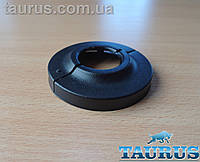 Чёрный разборный декоративный фланец - чашка DUO D65 / высота 15 мм Black, внутренний размер 3/4" d26мм