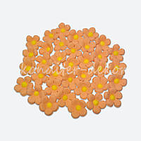 "Льонок оранжевый" набор из сахарной мастики для украшения тортов и кондитерских изделий