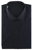 Рубашка мужская классическая короткий рукав 300К/S  черная
