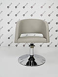 Крісло перукаря для перукаря краси перукарські крісла на гідравліці (Польща) модель Dor VM880, фото 5