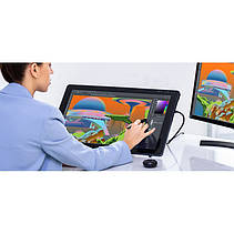 Монітор-планшет Huion Kamvas 22 Plus + рукавичка (GS2202) в Наявності, фото 3