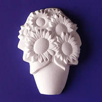 Подсолнухи в Вазе /  10 см