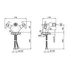Змішувач для біде Qtap Dominox CRM 161A, фото 2