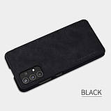 Захисний чохол-книжка Nillkin для Samsung Galaxy A32 4G Qin leather case Black, фото 9