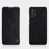 Захисний чохол-книжка Nillkin для Samsung Galaxy A32 4G Qin leather case Black, фото 11