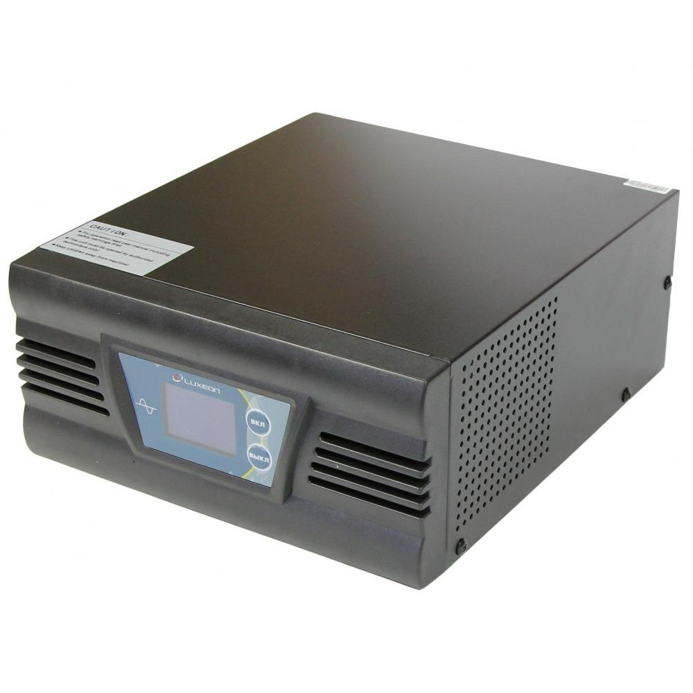 Luxeon UPS-500ZD 600BA/Синус/ІБП/стаб./LCD джерело безперебійного живлення