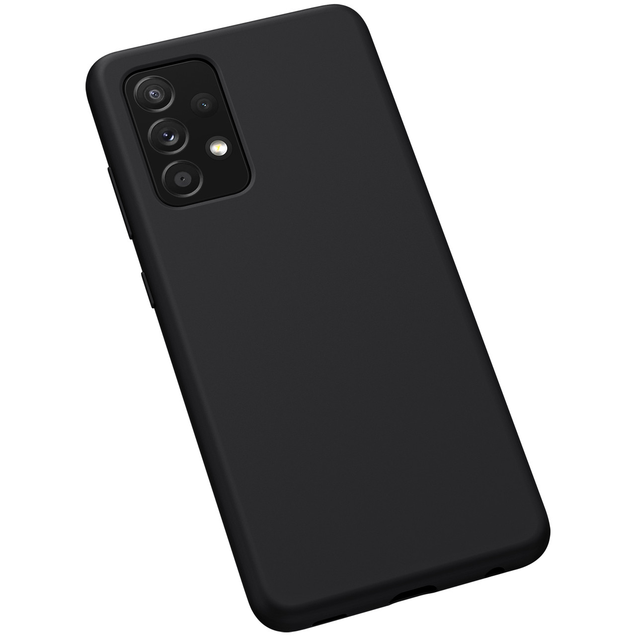 Захисний силіконовий чохол Nillkin для Samsung Galaxy A52 4G/5G (Flex Pure Case) Black Чорний, фото 1