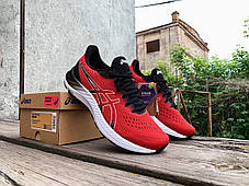 Чоловічі кросівки для бігу ASICS GEL-EXCITE 8 1011B036-601 Classic Red/White ОРИГІНАЛ, фото 4