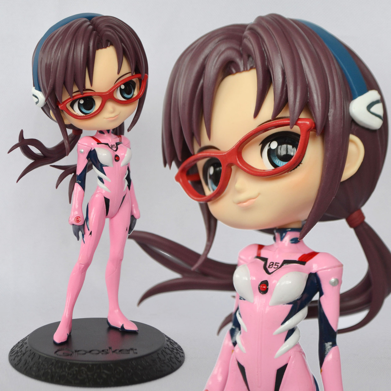 Оригінальна фігурка "Євангеліон / Evangelion" - Mari Makinami Plugsuit Style (special color) Q Posket