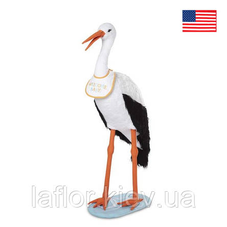 М'яка іграшка Великий плюшевий аист Melissa&Doug, фото 1