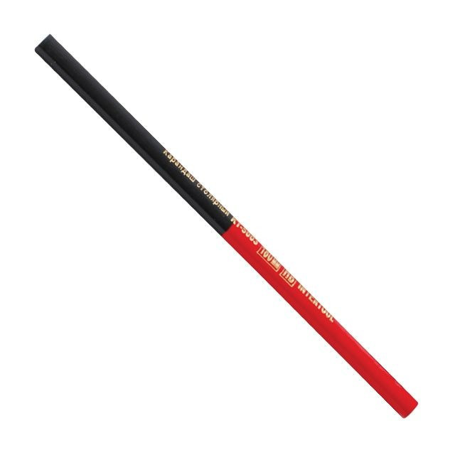 Олівець столярний INTERTOOL KT-5003 (180 мм)