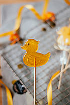 Силіконовий молд для льодяників "Качка"