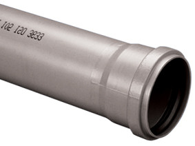 Труба ПП внутр. каналізацоїв 40х1,8х1000 (3161011010), фото 1