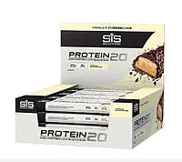SIS Go Energy+Protein 20 батончик енергетичний ваниль/чизкейк 55 г