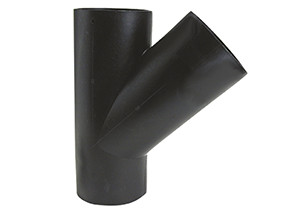Трійник PEHD QS 45° 63x40 S12,5