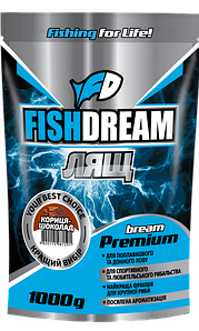 Прикормка FishDream IQ Лящ Спеції 0.9 кг/уп.
