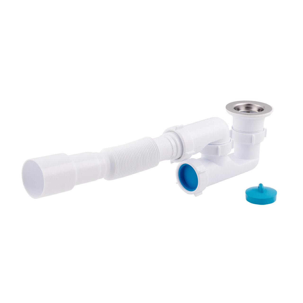 Сифон для душового піддону Lidz (WHI) 60 04 P001 00