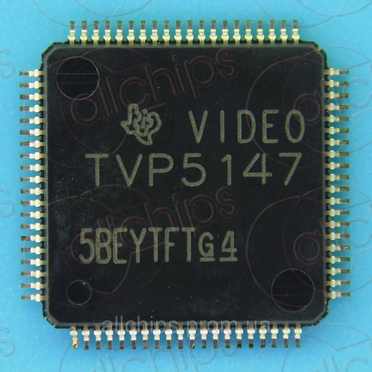 Видео декодер NTSC/PAL/SECAM TI TVP5147PFP QFP80 (ID#104004047), цена ...