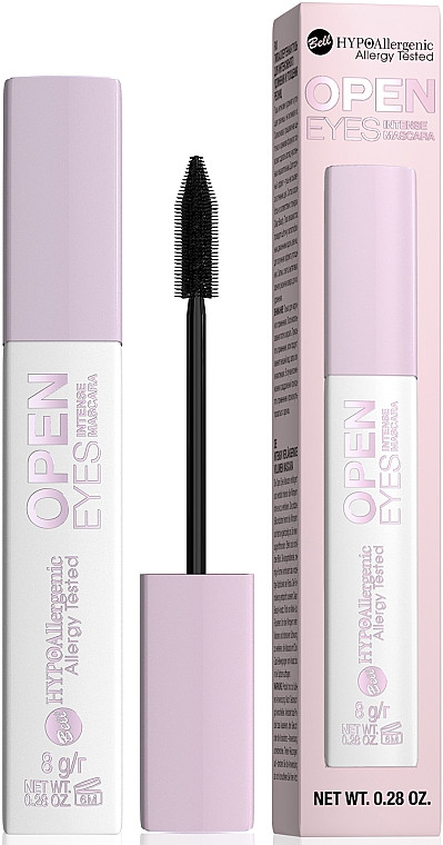 Туш для вій Bell HypoAllergenic Open Eyes Intense Mascara 8 г, фото 1