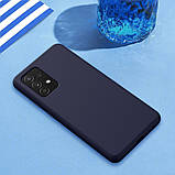 Захисний силіконовий чохол Nillkin для Samsung Galaxy A52 4G/5G (Flex Pure Case) Blue Синій, фото 7