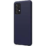 Захисний силіконовий чохол Nillkin для Samsung Galaxy A52 4G/5G (Flex Pure Case) Blue Синій, фото 5