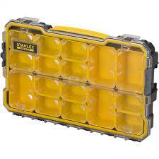 ОРГАЙЗЕР З ПРОЗРАЧНОЮ КРИШКОЮ STANLEY "FATMAX PRO" 14 СЕКЦІЙ 43 Х 27 Х 6.4 СМ, фото 1