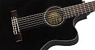 Класична гітара зі звукознімачем FENDER CN-140SCE BLK (Кейс в комплекті), фото 2
