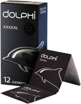 Презевативи Dolphi XXXXXL 5 XL збільшеного розміру # 12 шт. Висока якість!