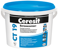 Грунтовка Ceresit CT-19 Бетонконтакт (10л)