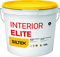 Фарба Siltek Interior Elite, база А, акрилова, матова, стійка до миття (9л)